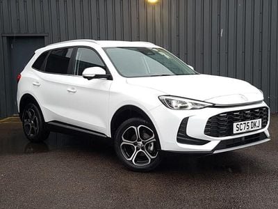 Solid arctic white New 2025 MG ZS SE Hatchback | £17,298 (Good price)