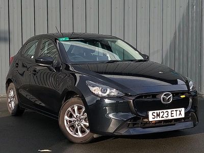 Black Used 2023 Mazda 2 Center-Line Hatchback | £12,998 (Fair price)