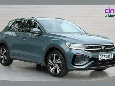Used VW T-Roc R-line 150 HP (110 kW) 2023 Blue SUV