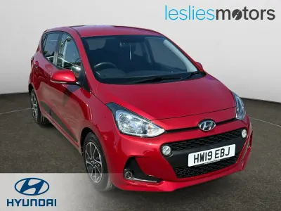 Używany Hyundai i10 Premium 66 KM (48 kW) 2019 Czerwony Hatchback
