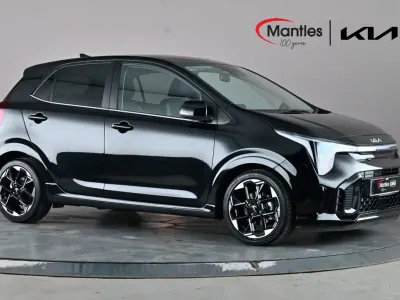 New Kia Picanto GT-Line S 67 HP (49 kW) 2025 Black Hatchback