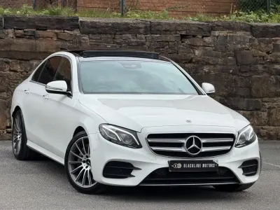 Używany Mercedes E350 AMG Line Premium Plus 258 KM (189 kW) 2018 Biały Sedan/Limuzyna