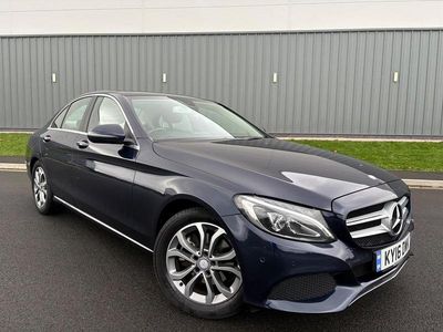 Used Mercedes C200 Premium 184 HP (135 kW) 2016 Blue Sedan