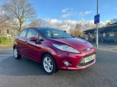 Red Used 2012 Ford Fiesta Zetec Hatchback | £1,490 (Super price)