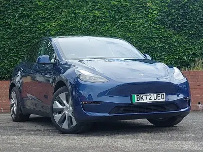 Used Tesla Model Y Long Range AWD 11 kW (15 HP) 2022 Blue SUV