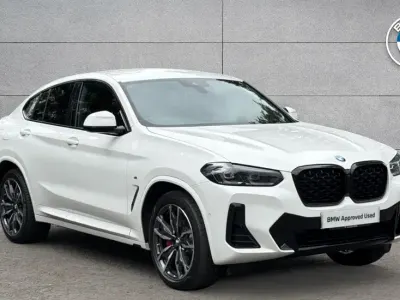 Used BMW X4 M Sport 187 HP (137 kW) 2021 White SUV