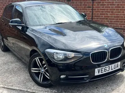 Used BMW 116 Sport Line 136 HP (100 kW) 2013 Black Hatchback