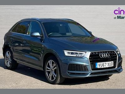 Used Audi Q3 S-Line 147 HP (108 kW) 2017 Blue SUV