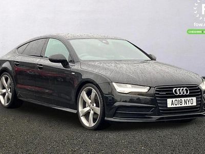 Black Used 2017 Audi A7 Sportback Black Edition Hatchback | £20,799 (Fair price)