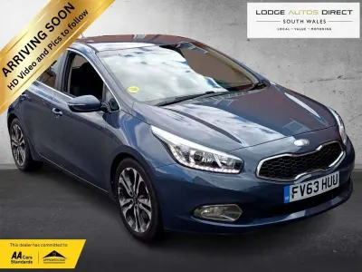 Used Kia Ceed 133 HP (97 kW) 2013 Blue Hatchback
