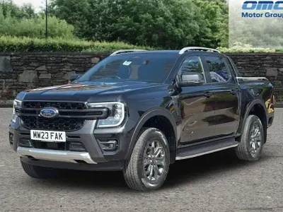 Used Ford Ranger Wildtrack 205 HP (150 kW) 2023 Black Pickup