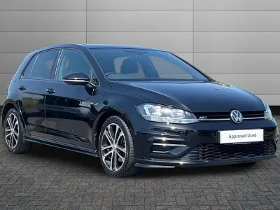 Used VW Golf VII R-line 150 HP (110 kW) 2019 Black Hatchback