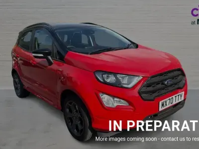 Used Ford Ecosport ST-Line 125 HP (91 kW) 2020 Red SUV
