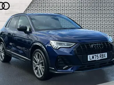 Second-hand Audi Q3 Black Edition 150 CP (110 kW) 2025 Albastru SUV