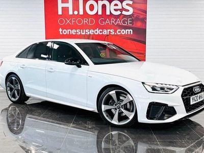 Used Audi A4 Black Edition 150 HP (110 kW) 2020 White Sedan