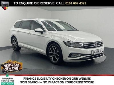 White Used 2020 VW Passat SEL Estate | £13,970 (Fair price)