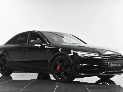 Used Audi A4 S-Line 190 HP (139 kW) 2017 Black Sedan