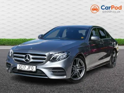 Used Mercedes E220 AMG line 2017 Grey Sedan