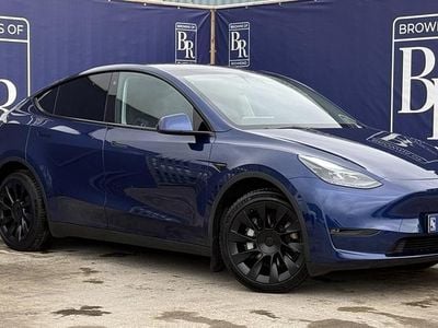 Blue Used 2022 Tesla Model Y Long Range AWD SUV | £27,399 (Fair price)