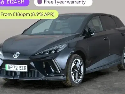 Used MG MG4 EV Trophy 150 kW (204 HP) 2022 Black Hatchback