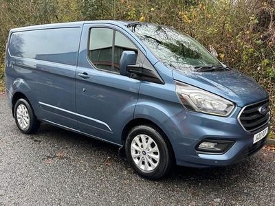 Blue Used 2018 Ford Transit Custom Limited Van | £9,000 (Expensive)