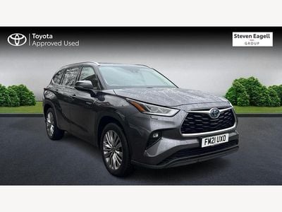 Grey Used 2021 Toyota Highlander SUV | £28,965 (Fair price)