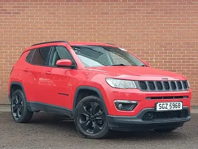 Used Jeep Compass Night Eagle 140 HP (102 kW) 2020 Red SUV