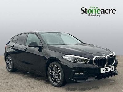 Used BMW 118 Sport Line 134 HP (98 kW) 2022 Black Hatchback