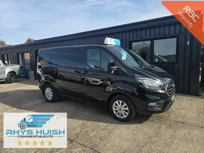 Used Ford Transit Custom Limited 130 HP (95 kW) 2022 Black Van