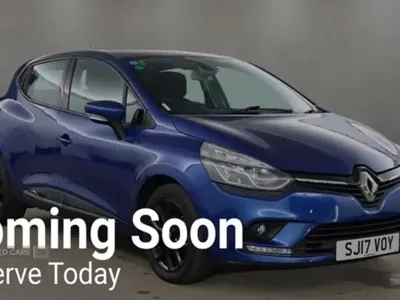 Used Renault Clio Dynamique 75 HP (55 kW) 2017 Blue Hatchback