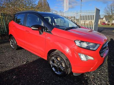 Red Used 2018 Ford Ecosport ST-Line SUV | £6,995 (Fair price)