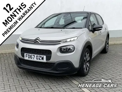 Begagnad Citroën C3 Feel 2018 Beige Halvkombi
