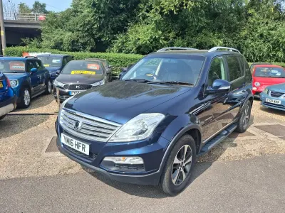Used SsangYong Rexton 2016 Blue SUV