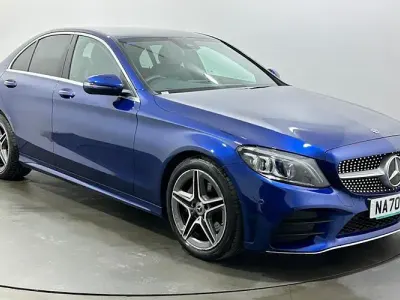 Usado Mercedes C200 AMG line 184 CV (135 kW) 2019 Berlina
