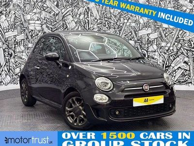 Used Fiat 500 S 70 HP (51 kW) 2022 Black Hatchback