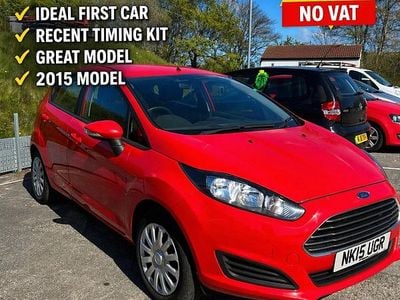 Used Ford Fiesta Style 82 HP (60 kW) 2015 Red Hatchback