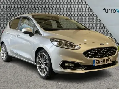 Used Ford Fiesta Vignale 138 HP (101 kW) 2018 Silver Hatchback