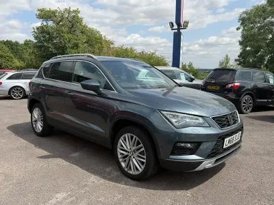 Used Seat Ateca XCELLENCE 150 HP (110 kW) 2018 Grey SUV
