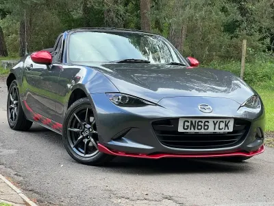 Used Mazda MX5 131 HP (96 kW) 2016 Grey Cabriolet