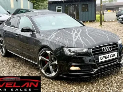 Used Audi A5 S-Line 2014 Black Coupe