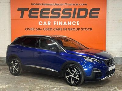Used Peugeot 3008 GT-line 130 HP (95 kW) 2019 Blue SUV