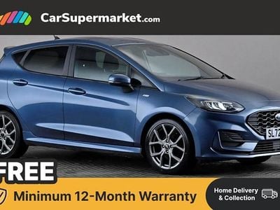 Used Ford Fiesta ST-Line 101 HP (74 kW) 2022 Blue Hatchback