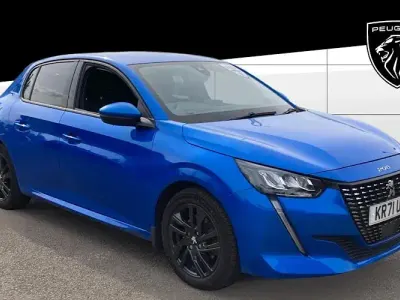 Used Peugeot 208 Allure Premium 102 HP (75 kW) 2022 Blue Hatchback