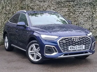 Used Audi Q5 S-Line 204 HP (150 kW) 2023 Blue SUV