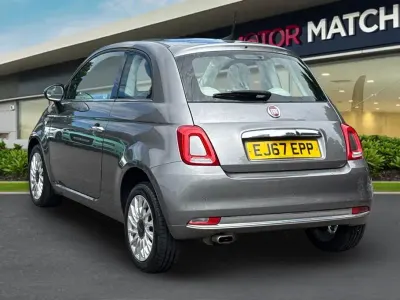 Used Fiat 500 Lounge 69 HP (50 kW) 2017 Grey Hatchback