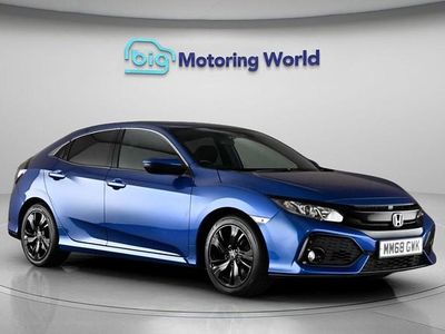 Used Honda Civic SR 125 HP (91 kW) 2018 Blue Hatchback