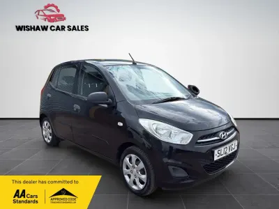 Gebraucht Hyundai i10 Classic 2012 Schwarz Kleinwagen