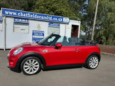Used Mini Cooper D Cabriolet 116 HP (85 kW) 2017 Red Cabriolet