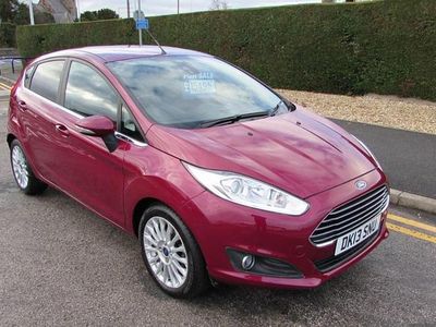 Red Used 2013 Ford Fiesta Titanium Hatchback | £5,495 (Fair price)