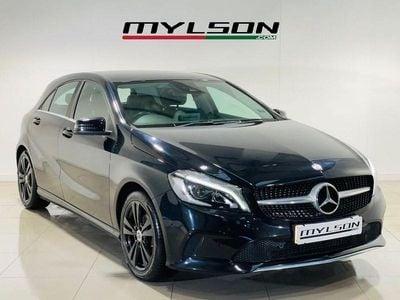 Used Mercedes A180 Premium 109 HP (80 kW) 2016 Black Hatchback